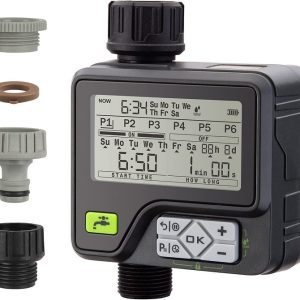 automatic garden irrigation timer