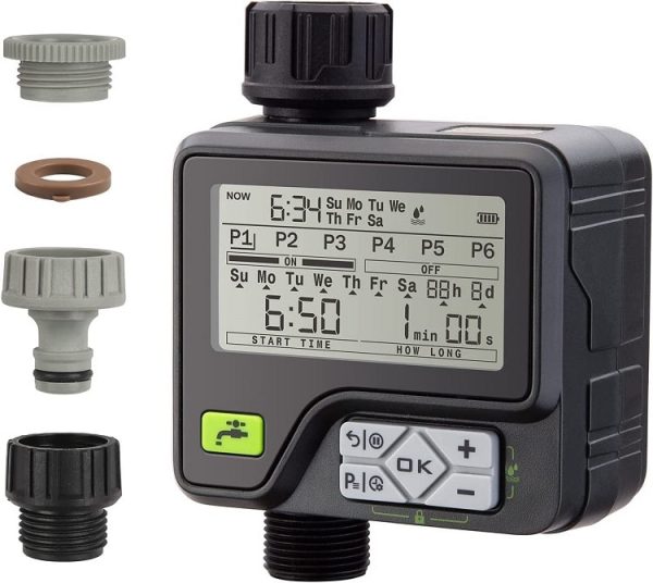 automatic garden irrigation timer