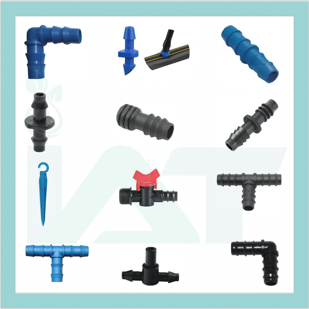 sprinkler irrigation fittings and accessories for watering garden crop field Bangladesh, ionex agro technology