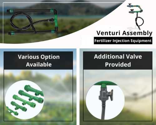 Venturi Injector for Fertilizer & Chemical Injection