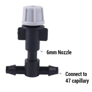 Fogger Nozzle with Tee Connector